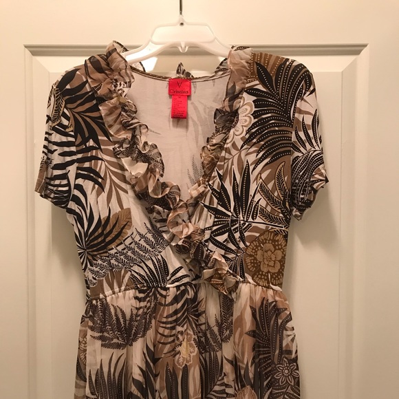 “Floral Print” Dress by “V Christina” - Picture 2 of 3